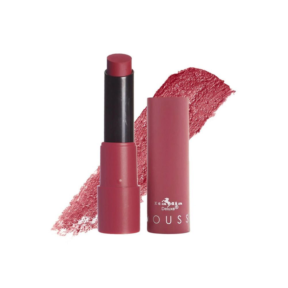 Temptress - Italia Deluxe Mousse Matte Berry Red Lipstick Single - Picture 2 of 6
